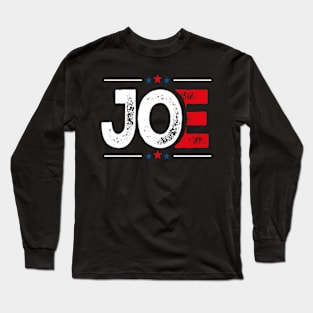 Joe Biden For President 2024 Optimistic America Long Sleeve T-Shirt